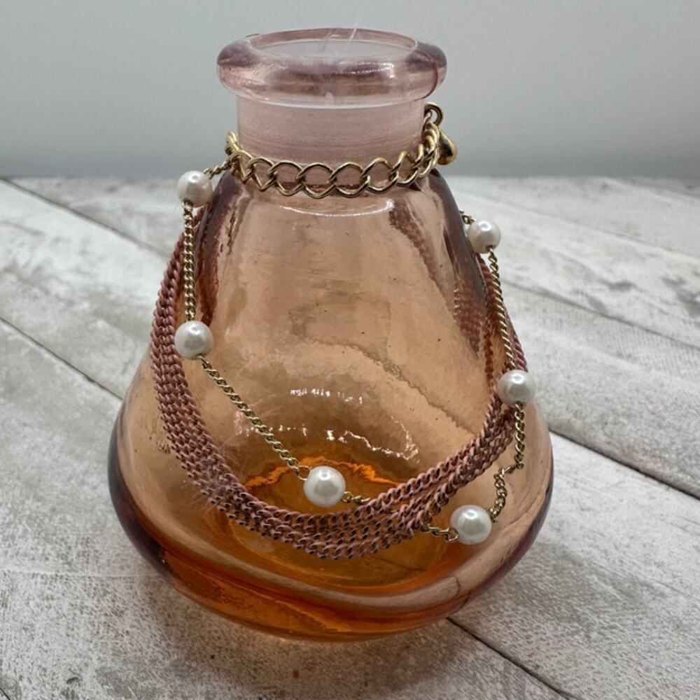 Upcycled Vintage Perfume Bottle Doll Head Art Object | Altered Art Assemblage - Picture 4 of 11